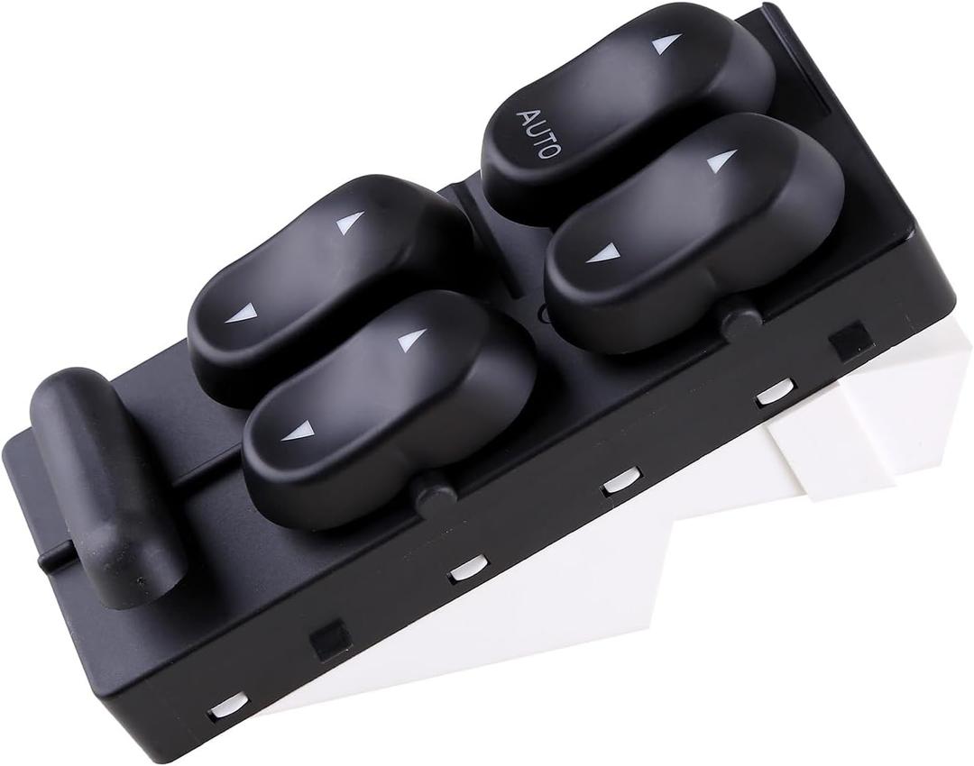 XL1Z14529BA Front Left Driver Side Window Door Switch Master Window Switch Fit for 99-01 for Ford for F-250 Super Duty for F-350 Super Duty for F-450 Super Duty for F-550 Super Duty Lobo