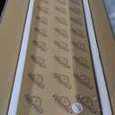 Fireplace Mantel,48 inch Rustic Wood Floating Mantel Shelves for Electric Fireplaces,Solid Wood Farmhouse Mantle for Over Fireplace -Gold Oak- 48x8x6