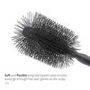 PERFEHAIR Large Round Hair Brushes for Women - 2-Pack, Gentle Nylon Bristles for Blowouts, Styling & Curling, Ideal for Medium to Long Hair