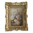 Vintage Frame Photo Frame Picture Holder Embossed Frame Ornate for Living Room Home Decor  17cm/6.7 Inch