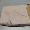 MIULEE Natural Beige Linen Curtains 108 Inches Long 2 Panels for Bedroom Living Room, Soft Linen Textured Window Drapes Semi Sheer Light Filtering Back Tab Rod Pocket Farmhouse Burlap Look Decor