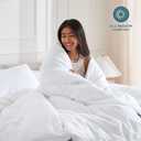 Bare Home Bedding Duvet Cover King Size - Premium 1800 Super Soft Collection - Lightweight, Cooling - Soft Breathable Bedding Duvet Cover (King, White)