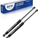 BOXI Rear Window Glass Lift Supports Shock Struts Fits for BMW X5 E53 2000-2006 Sport Utility 4-Door Upper Hatch/Replace# 51248402405 (2-PC Set)