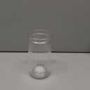 Aquach Double Wall Glass Cup 16oz 2pcs, Clear Insulated Coffee Drinking Glasses, Single Mouth/Double Body