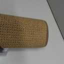 PURE ERA 30x30 Inch Area Rug Carpet Stair Landing Mat Non Slip Camel Brown, 2.5' x 2.5'