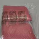 Wine Red Foam Seat Cushions Kitchen Chairs Pads for Dining Chairs 2 Pack Non Slip Patio Seat Cushions Washable U Shaped Soft Thick Large Metal Wooden Chair Cushions,17" x 15"