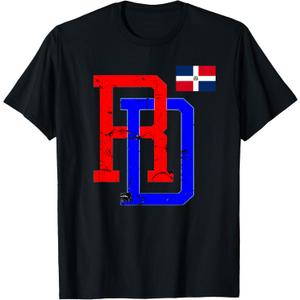 Dominican Republic RD Flag Pride-Dominican Tees T-Shirt Small
