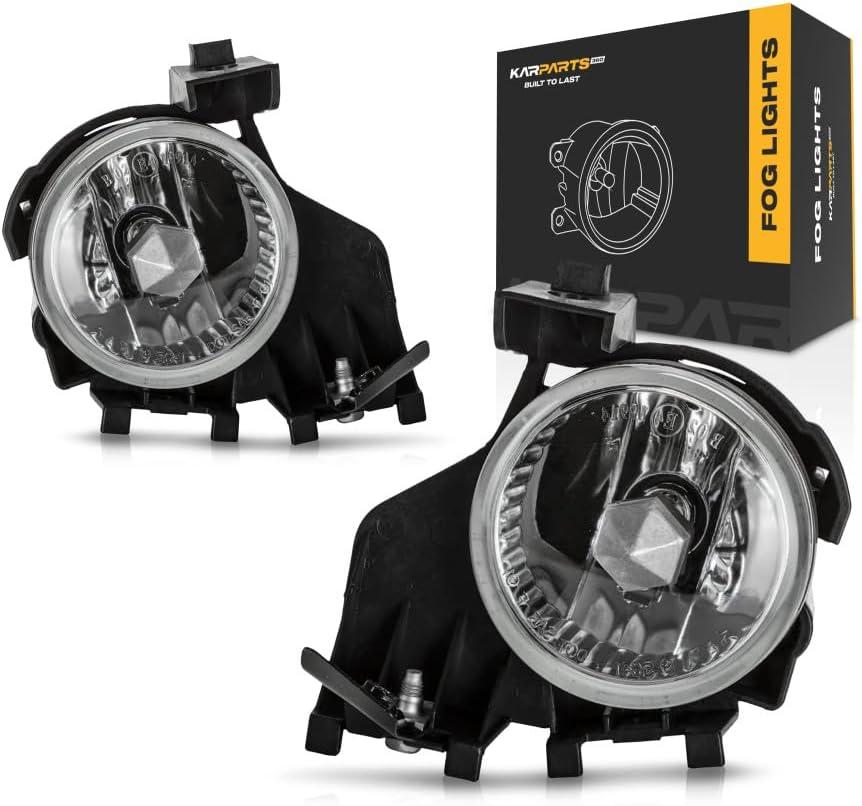 CarLights360 For 2008 09 10 2011 Subaru Impreza Fog Light Driver and Passenger Side Pair w/Bulbs SU2592114 SU2593114 | 84501FG030 84501FG020