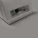 Curtain Track, Ceiling Curtain Track for Room Divider, Ceiling Mount Rail Set with Roller Hooks, White, 3ft - 6ft