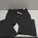 KDF High Waisted Flare Jeans for Women Bell Bottom Jeans with Belt for Women Stretch Wide Leg Jeans (12, Black)