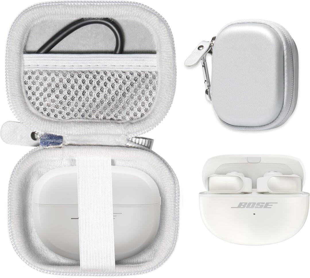 CaseSack Case for Bose Ultra Open Bluetooth Earbuds (White)