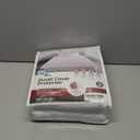 Guardmax Waterproof Duvet Cover - Jersey Fabric with Zipper Closure | Premium Quality, Bed Bug & Allergen Proof Full (76 x 86) White