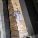 LEVELEVE 14FT Large Patio Patio Umbrella with Base & Solar LED Lights - Double-Sided,Blue