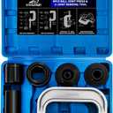 SIXIWANZI Ball Joint Press and Removal Kit, 10PCS U Joint Press and Removal Tool for Most 2WD and 4WD Cars and Light Trucks