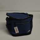 opux Insulated Lunch Box Men Women, Lunch Bag for Work School, Leakproof Soft Cooler Tote Adult, Large Lunch Pail Kids Boys Girls, Picnic Beach Food Bag with Shoulder Strap, Heather Navy (Medium - 8L)