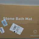 Fast Drying Stone Bath Mats for Bathroom, Non-Slip Diatomaceous Earth Bath Mat, Super Absorbent Bath Mat Stone, 1'3" x 1'11"
