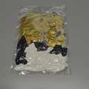 Black Gold White Confetti Balloon Set,100pcs 12 Inch Metallic Gold and Black White Glitter Confetti Balloon for Wedding, Birthday, Graduation Party Decorations,Happy New Year Decorations