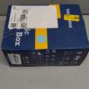 TRAVELISIMO Electric Lunch Box for Adults 100W Heated Lunch Box For Men 1.5L Stainless Steel Portable Food Warmer, 12/24/110V Electric Food Warmers for Travel & Work Loncheras Para Hombres de Trabajo (Black)