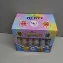 24 Colors Tie Dye Kit, Tie Dye Set for Kids, Pre-Filled Bottles, Non Toxic Permanent Fabric Dye Art Set, Easy DIY Fabric Art - Create Fun (24 Colors)