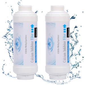 Yoption Calcium Inhibitor Filter, Outdoor Misting System Filter, for Preventing Scale Buildup and Clogging of Garden Patio Misters - 2 Pack Yoption Calcium Inhibitor Filter, Outdoor Misting System Filter, for Preventing Scale Buildup and Clogging of Garden Patio Misters - 2 Pack