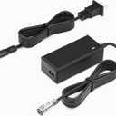 12V Camera Charger Compatible with Blackmagic Pocket 4K, 6K Pro G2, BMPCC 4K 6K Pro G2 Cinema Camera Replacement Blackmagic Camera Power Supply.