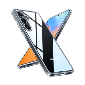 TORRAS Guardian Shockproof for Samsung Galaxy S25 Case, [12FT Military Grade Drop] Thin & Soft Touch for Samsung S25 Case, Transparent Protective Slim Case for Samsung S25, Diamond Clear