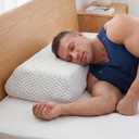 High Profile Bed Pillow for Heavy & Big Guy, Thick Firm Support, 6.3" Height