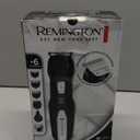 Remington All-in-One Grooming Kit, Lithium Powered, 8 Piece Set with Trimmer, Men's Shaver, Clippers, Beard and Stubble Combs, PG6025, Black
