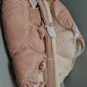 HAN-MM 5-in-1 Convertible Baby Play Gym with 6 Toys, Tummy Time Mat for Sensory Development, Baby Activity Center from Newborn to Toddler, Ball Pit, Soft Plush Pet Mat, Pink