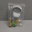 BEAULIFE 304 Stainless Steel Metal 3FT Short Garden Hose 3 Feet Flexible, Portable & Lightweight Kink Free Garden Water Outdoor Hose