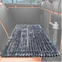 FURTIME Backseat Pet Bed Mat, NonSlip Dog Bed for Car Back Seat, Washable Travel Pet Mat with Removable Cover, Dog Seat Covers Protector Fit for Backseat Extenders and Trucks SUVs, 54"x 24.8", Grey