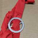 WJWHQ 100PCS Spandex Stretch Chair Sashes Bows Elastic Chair Cover Bands Ties with Buckle Slider for Wedding Party Reception Events Universal Ceremony Banquet Decorations(Red)