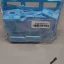 12 Cavities Popsicles Molds, BPA-Free Popsicle Molds with Built-in Popsicle Stick, DIY Popsicle Molds with Cleaning Brush and Funnel