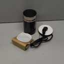 Nespresso Aeroccino 3 Milk Frother, Black, Steel