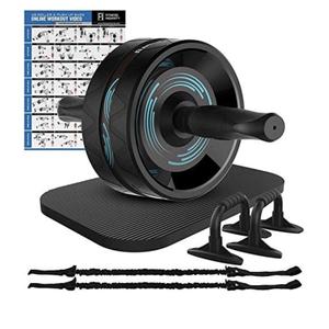 Fitness Insanity Ab Roller & Push Up Bars