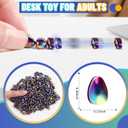 Fidget Toys For Teen Boys Adult, 1000pc Metal Cool Gadgets Gift Quiet Office Desk Sensory Stress Fidgets Beads Balls Stones Toy Anxiety Relief Items For Teen Girls ADHD Autism Autistic Ferrite Putty