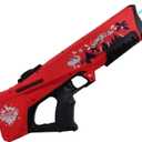 Water Guns for 14+, Automatic Suction Super Soaker, Manual & Automatic Dual Mode, Super Jet Power, Summer Beach Pool Outdoor Game Toys (Red)