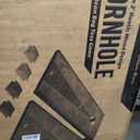 GoSports 4 x 2 ft Rustic Design Cornhole Game Set - Includes Two 4 x 2 ft Boards, 8 Bean Bags, and Carry Case