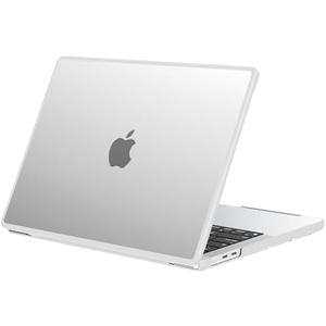BlueSwan Anti-Cracking Hard Shell Case Compatible with MacBook Air 13 inch, M1 Chip 2018-2021 Model A2337 A2179 A1932, Anti-Fingerprint Soft TPU Bumper, Frosted White