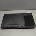 LORYERGO Adjustable Laptop Desk with Cushion, Mouse Pad & Cellphone Slot - Laptop Stand for Bed & Couch, Lap Desk for Home & Office (Black)