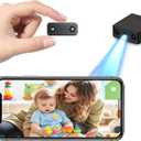 Crazytree Hidden Camera, 1080p HD Mini Spy Camera, WiFi Wireless Camera, Indoor Surveillance Camera for Pet Baby, Nanny Cam with Night Vision, Motion Detection