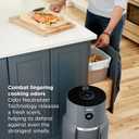 Shark Air Purifier for Home, NeverChange Max, 1,300 sq. ft. for Large Room, Kitchen, Home Office, HEPA-Exceeding Filter, Captures Pollutants, Pet Dander, Dust, Odor, Smoke, and More, HP301, Grey