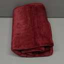 Smiry Memory Foam Bath Mat 36x24, Extra Soft and Absorbent Bathroom Mats, Non Slip Washable Carpet for Floor, Shower and Tub, Burgundy