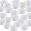 Mini Spell Chime Taper Candle Set of 10, 4 Inch Tall Unscented Rituals Candles for Altar Meditation Supplies Rituals (White, Set of 10)