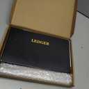 Skyygemm Ring Ledger Binder with 200 Pcs 5"x8.5" Ledger Sheets Small Index Tabs for Bookkeeping Accounting Business with Debit Credit Balance Columns(Black Cover, White Sheets)
