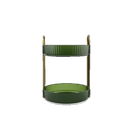 ° Rotating Shelving Makeup Organizer - DIY Adjustable Carousel Spinning Holder Rack - Large Capacity Cosmetic Box