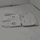 Natural Bedroom Full Blackout Linen Curtain Panels Set of 2, 62" by 72", Thick Insulated Classic Grommet Blackout Draperies with White Thermal Insulated Liner for Windows