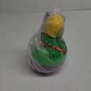 Starmark Bob-A-Lot Interactive Dog Pet Toy, Large, Yellow/Green/Purple