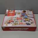 TOY Life Wooden Train Set for Toddlers 2-4, 119PCS City Train Toys with Wooden Train Track, Electric Train Set for Kids 4-8, Toddler Toys for 3 4 5 6 Year Old Boys Girls, Compatible with Major Brand