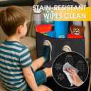 Backseat Car Organizer, 2 Pack Kick Mats Back of Seat Protectors bag with Touch Screen, Waterproof Seatback Covers for Kids, Multifunctional Universal Automotive Storage Pockets, Travel Accessories